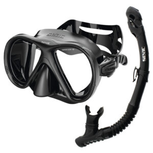SEAC IENA Mask & Dry Snorkel Set
